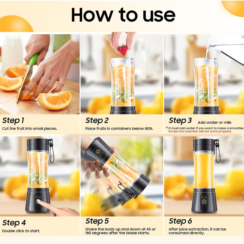 Portable Blender for Smoothies